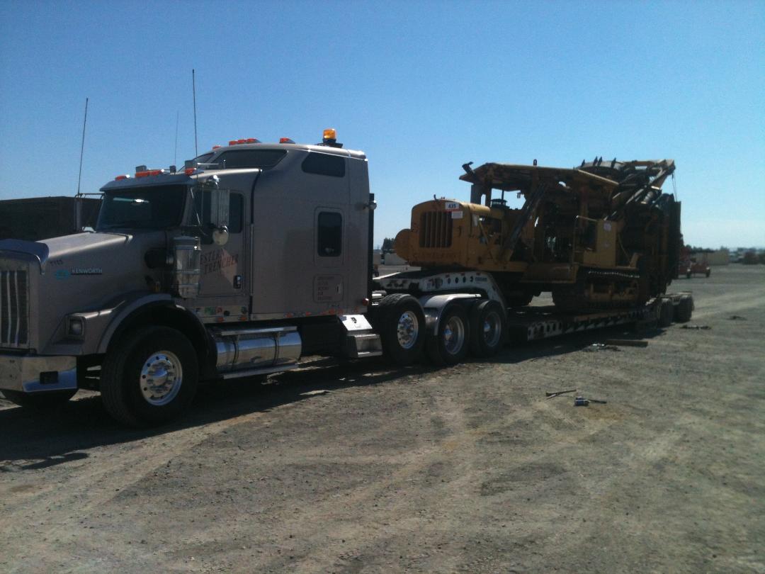 shipping with western trencher
