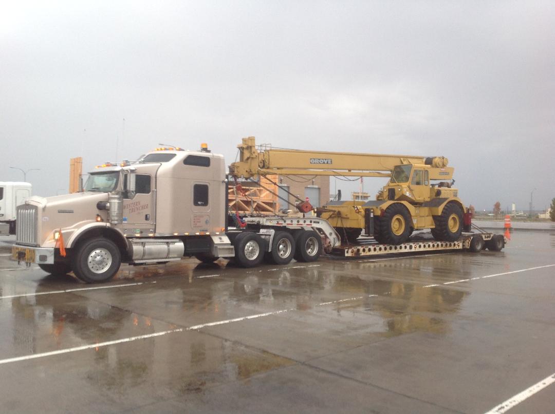 shipping with western trencher